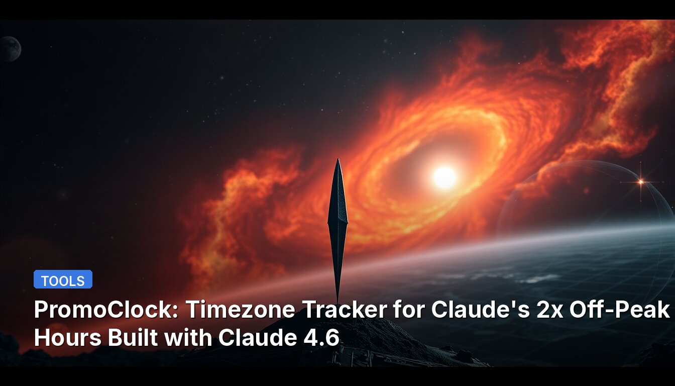 PromoClock: Timezone Tracker for Claude's 2x Off-Peak Hours Built with Claude 4.6