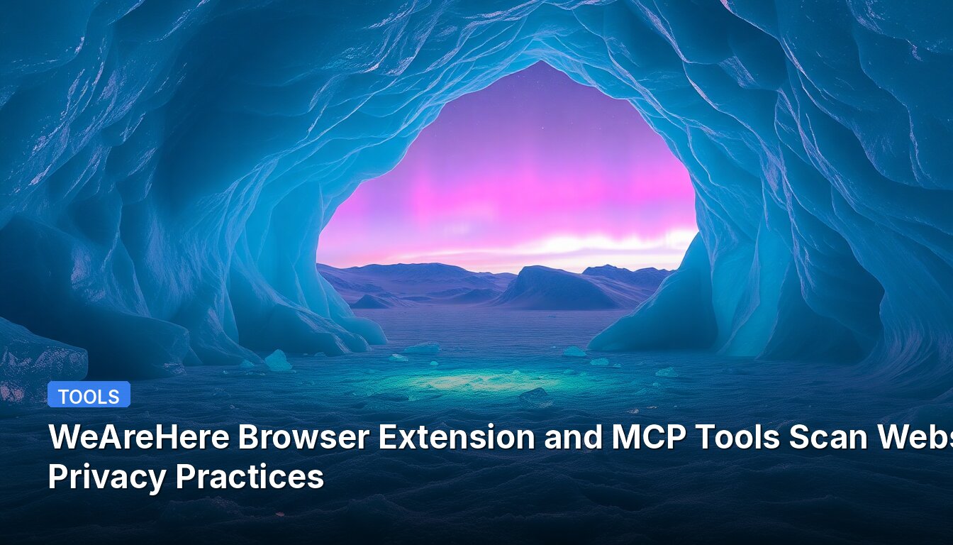 WeAreHere Browser Extension and MCP Tools Scan Website Privacy Practices