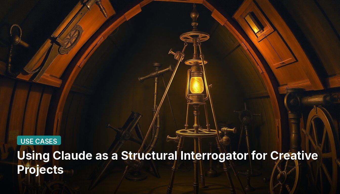 Using Claude as a Structural Interrogator for Creative Projects