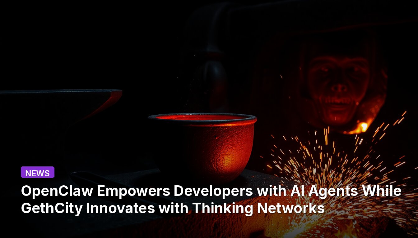 OpenClaw Empowers Developers with AI Agents While GethCity Innovates with Thinking Networks