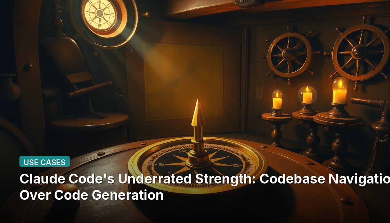 Claude Code's Underrated Strength: Codebase Navigation Over Code Generation