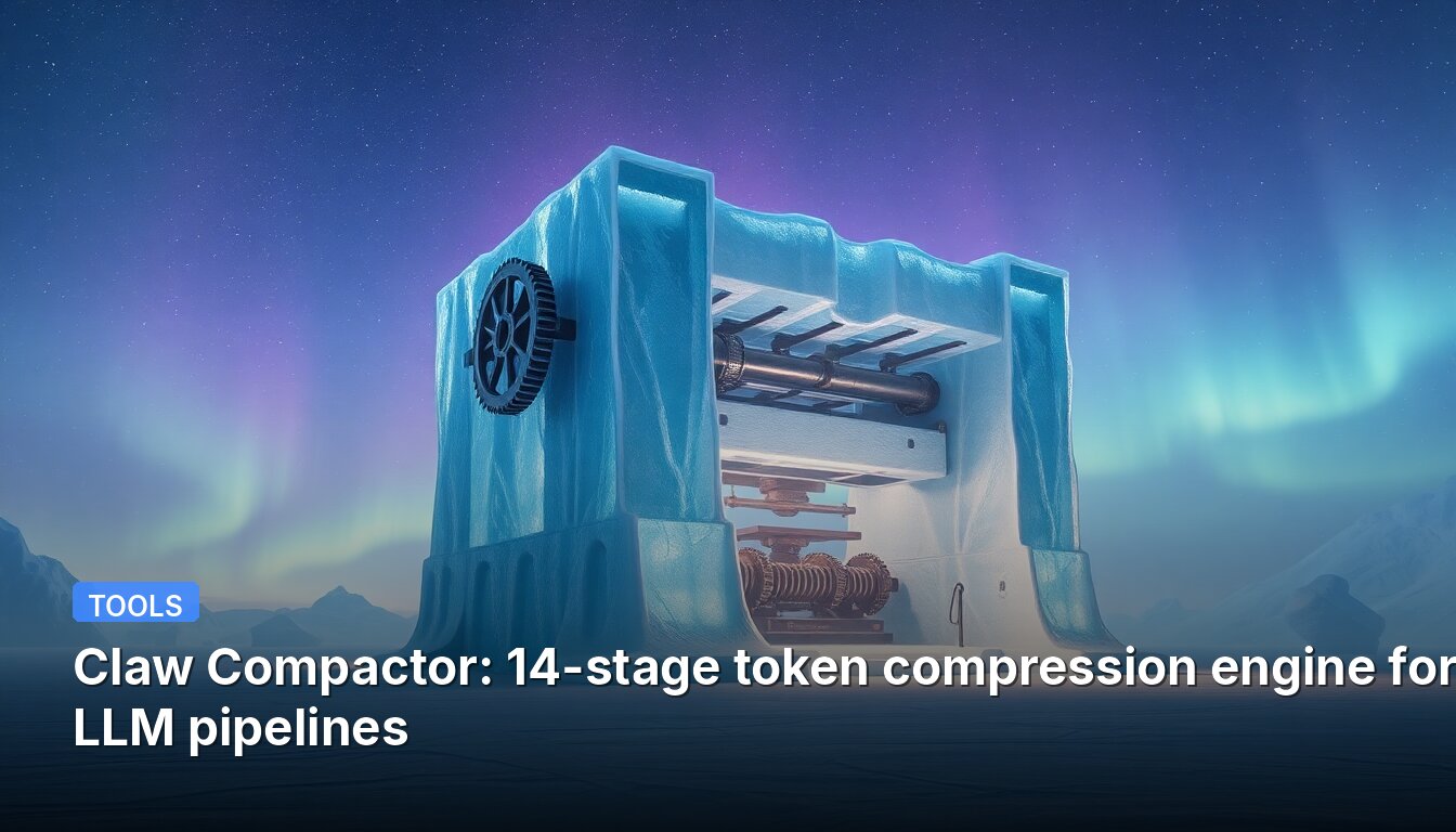 Claw Compactor: 14-stage token compression engine for LLM pipelines