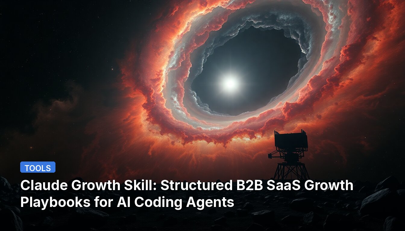 Claude Growth Skill: Structured B2B SaaS Growth Playbooks for AI Coding Agents