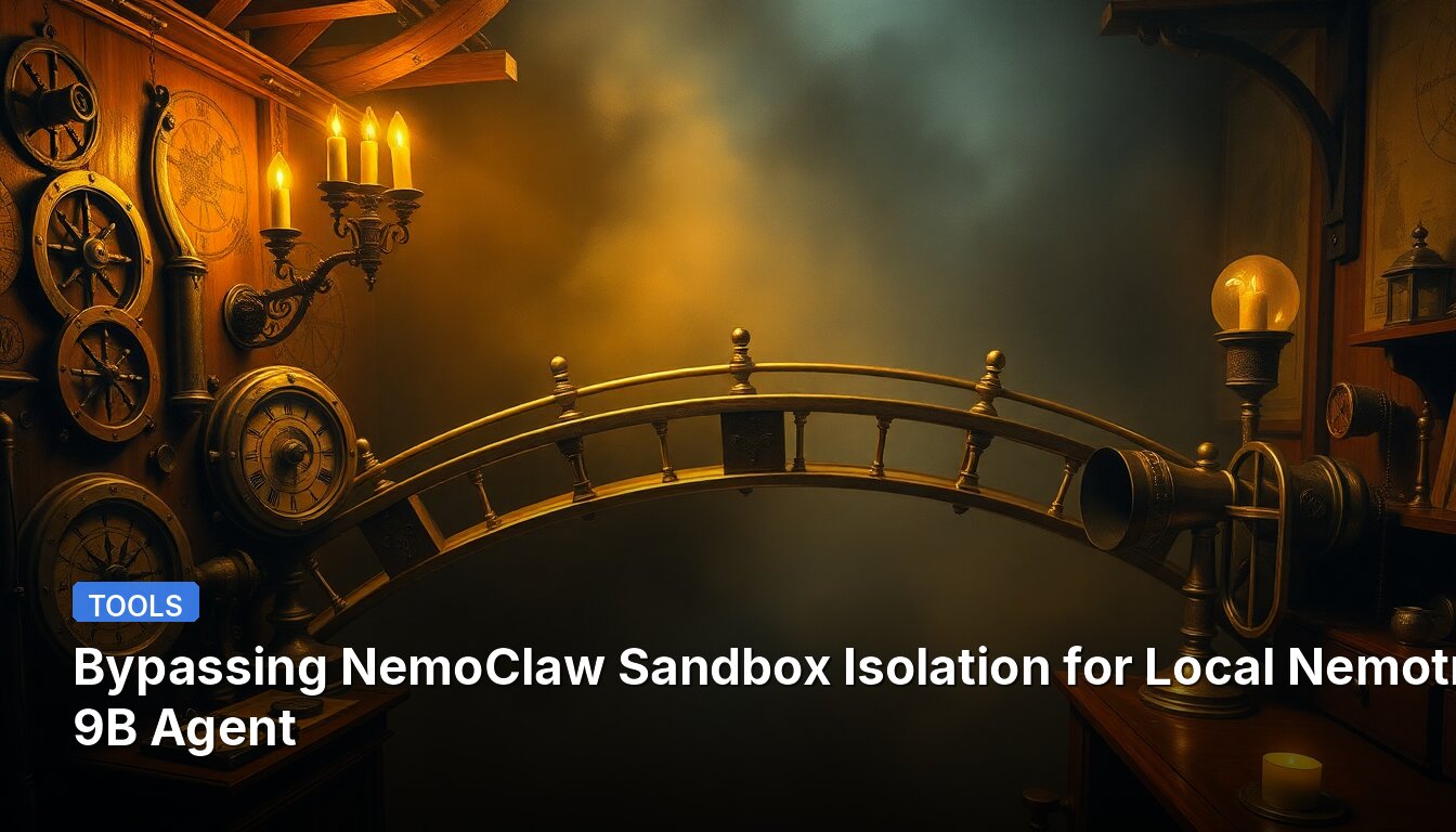 Bypassing NemoClaw Sandbox Isolation for Local Nemotron 9B Agent