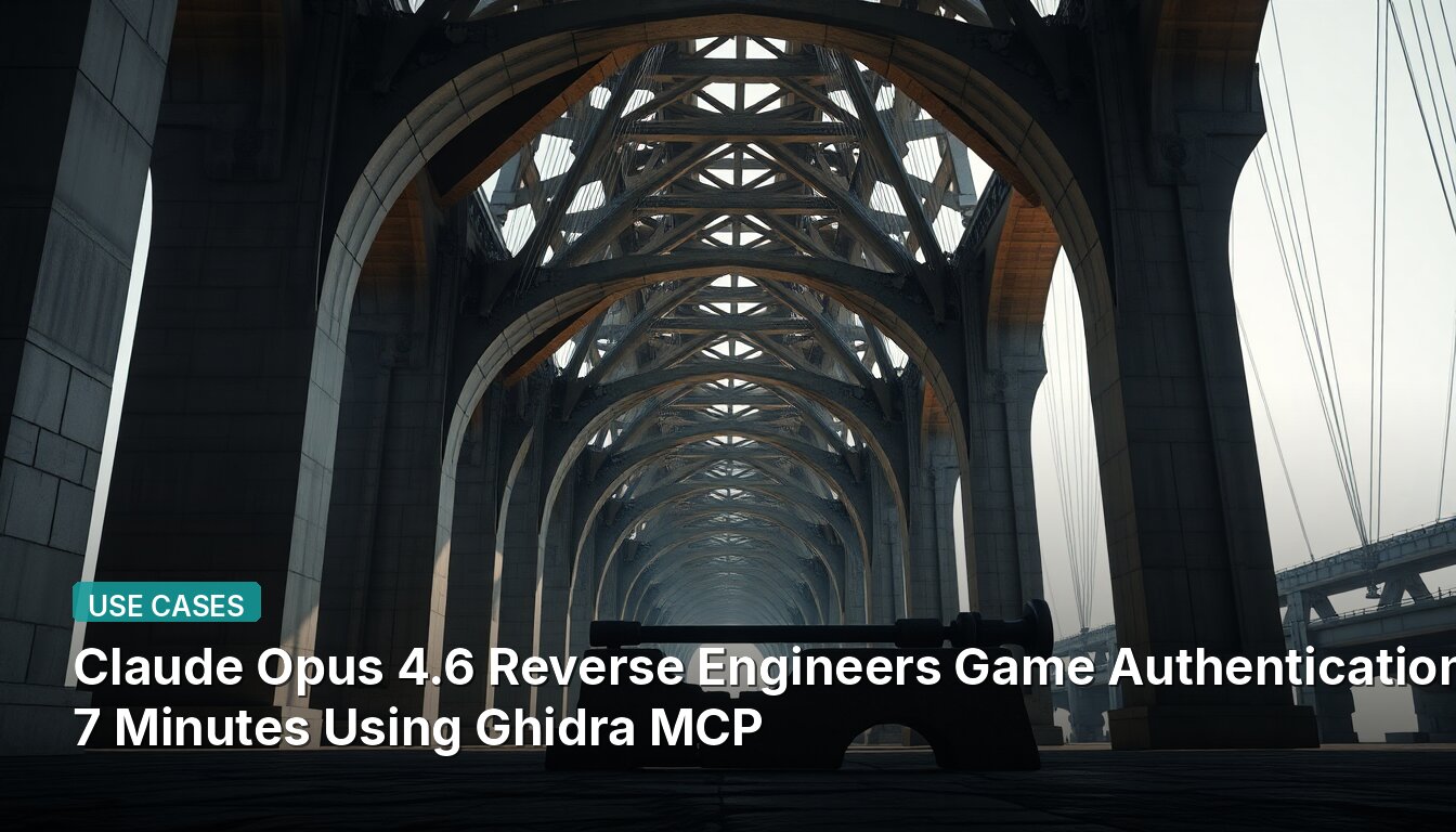 Claude Opus 4.6 Reverse Engineers Game Authentication in 7 Minutes Using Ghidra MCP