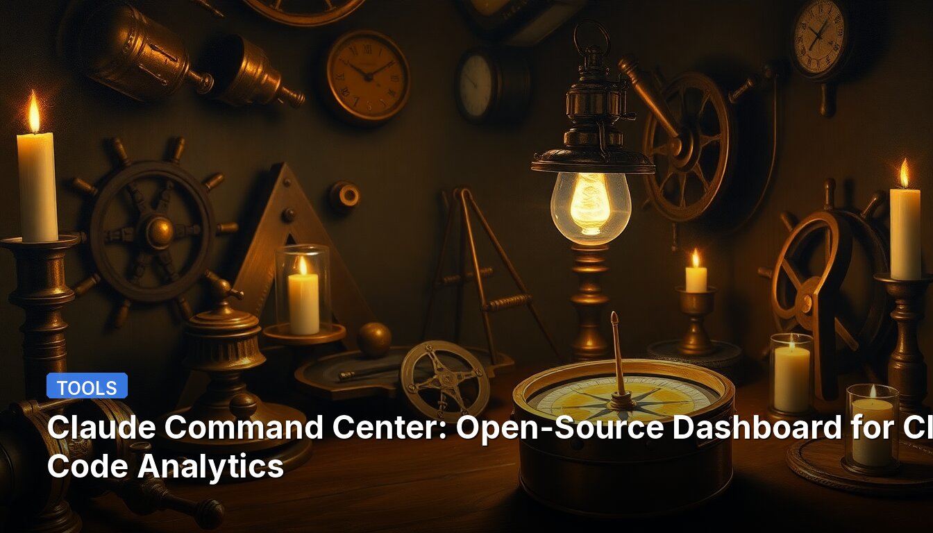 Claude Command Center: Open-Source Dashboard for Claude Code Analytics