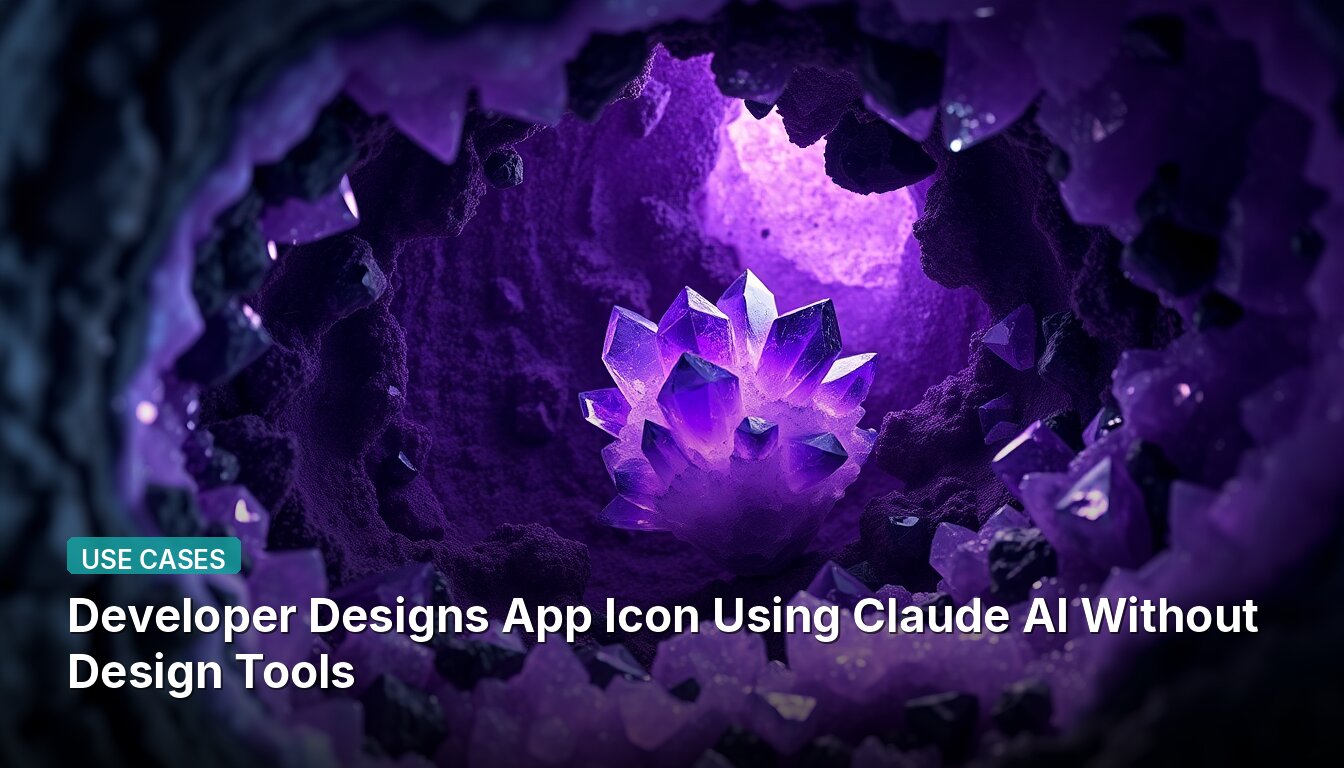 Developer Designs App Icon Using Claude AI Without Design Tools