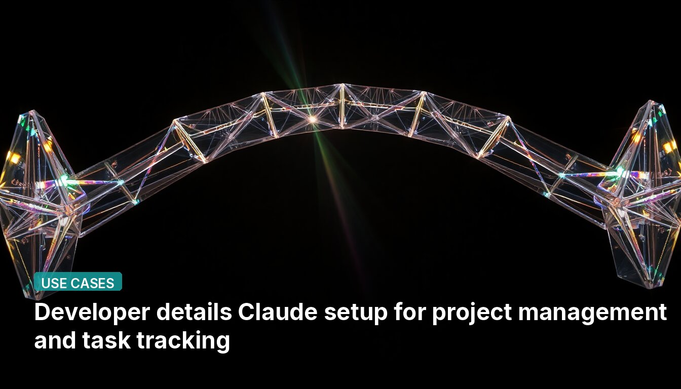 Developer details Claude setup for project management and task tracking