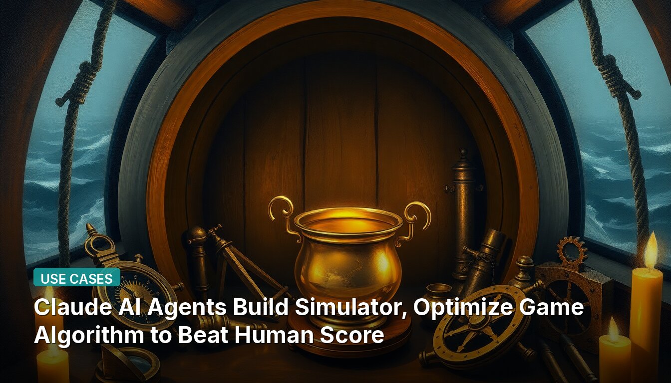 Claude AI Agents Build Simulator, Optimize Game Algorithm to Beat Human Score