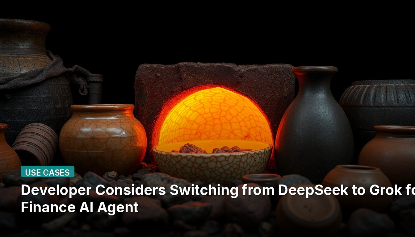 Developer Considers Switching from DeepSeek to Grok for Finance AI Agent
