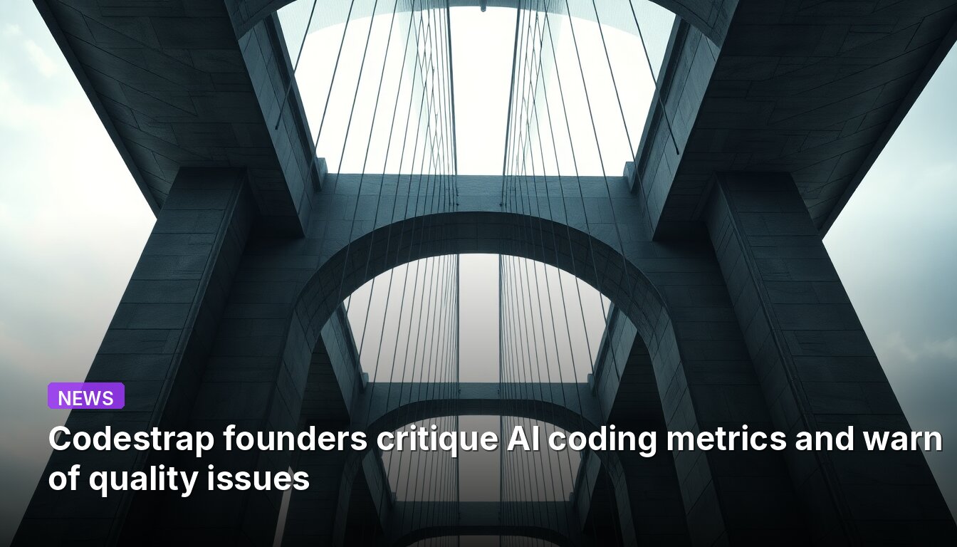 Codestrap founders critique AI coding metrics and warn of quality issues