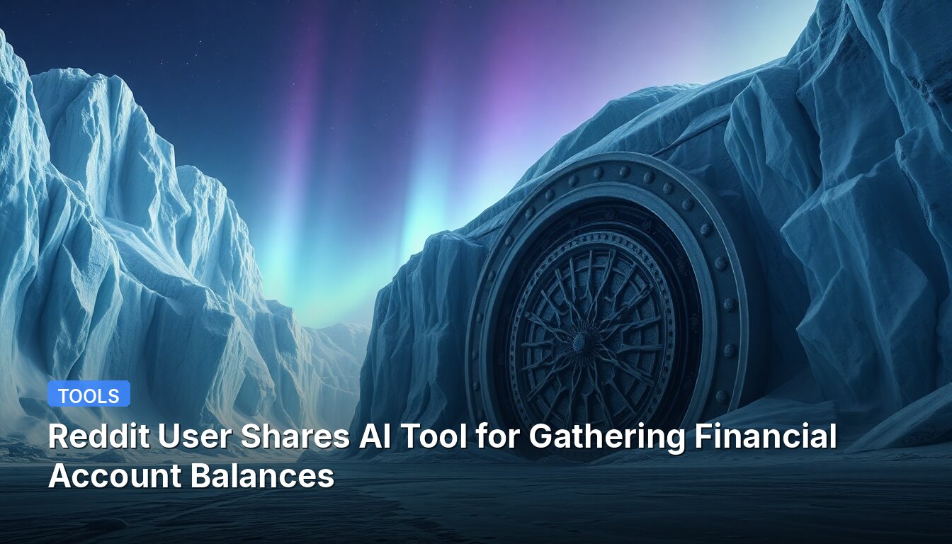Reddit User Shares AI Tool for Gathering Financial Account Balances