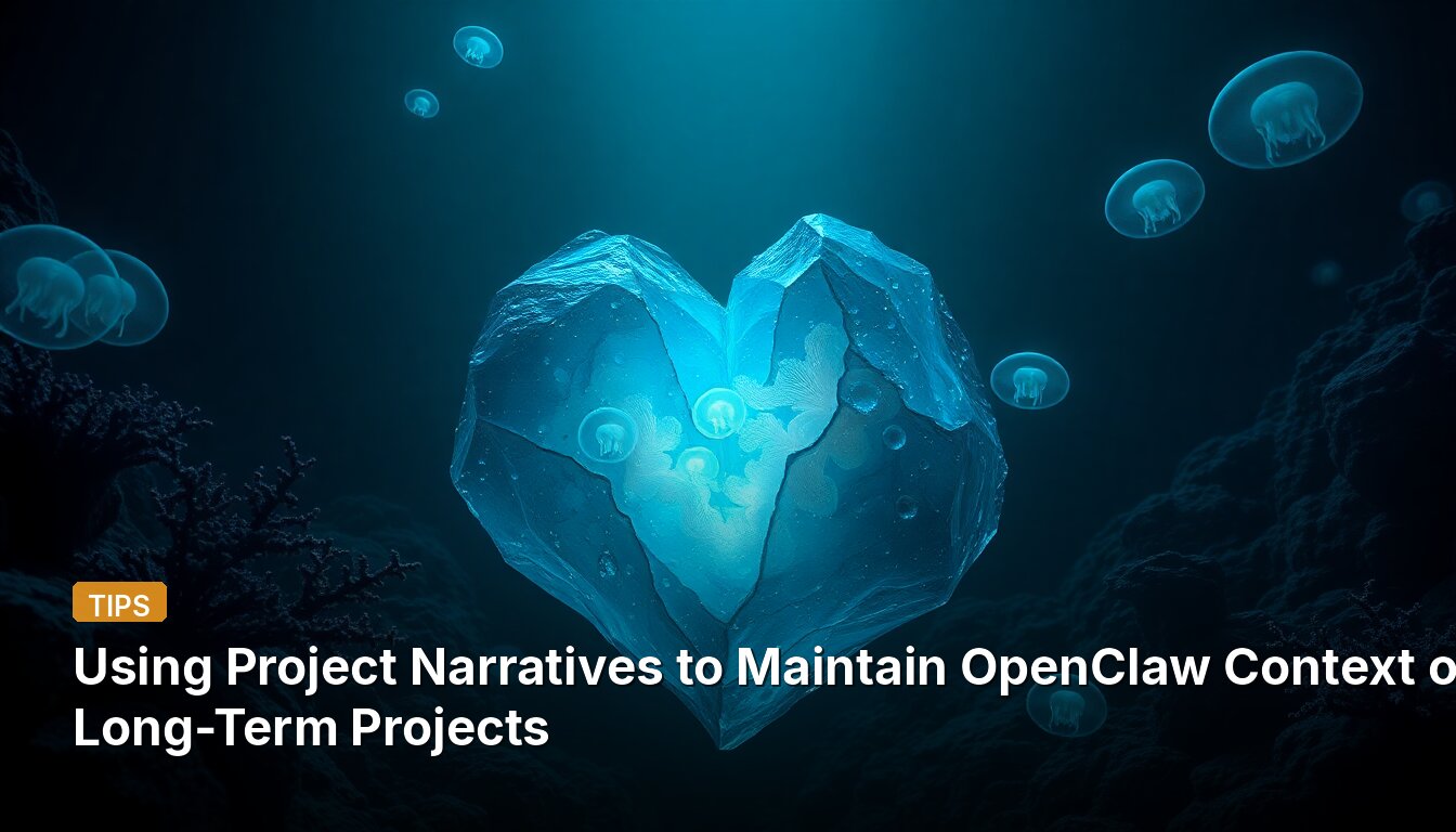 Using Project Narratives to Maintain OpenClaw Context on Long-Term Projects