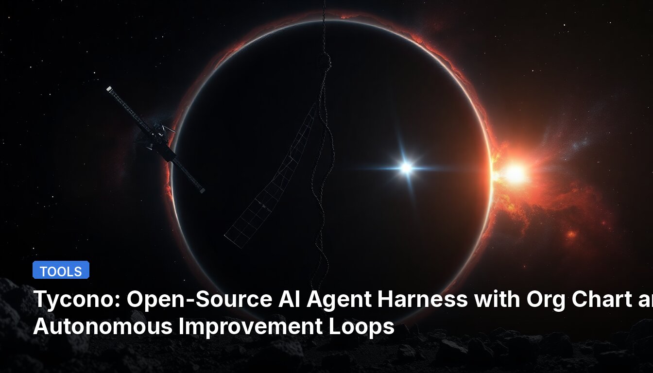 Tycono: Open-Source AI Agent Harness with Org Chart and Autonomous Improvement Loops