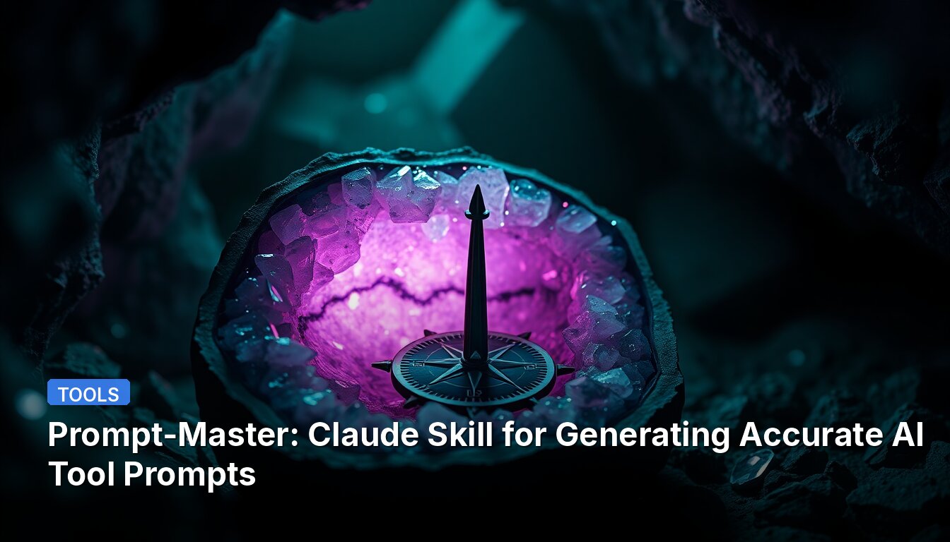 Prompt-Master: Claude Skill for Generating Accurate AI Tool Prompts