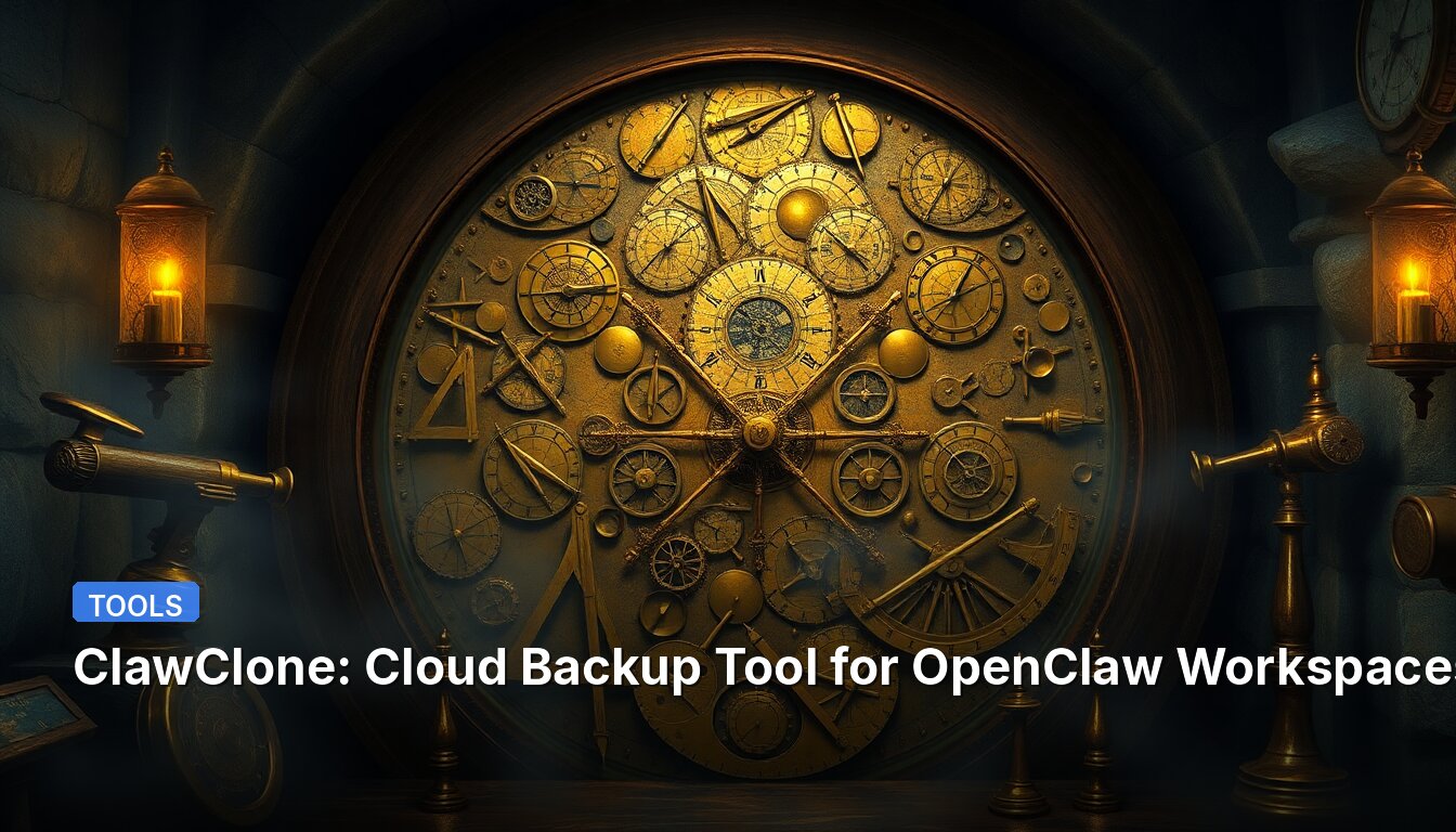 ClawClone: Cloud Backup Tool for OpenClaw Workspaces