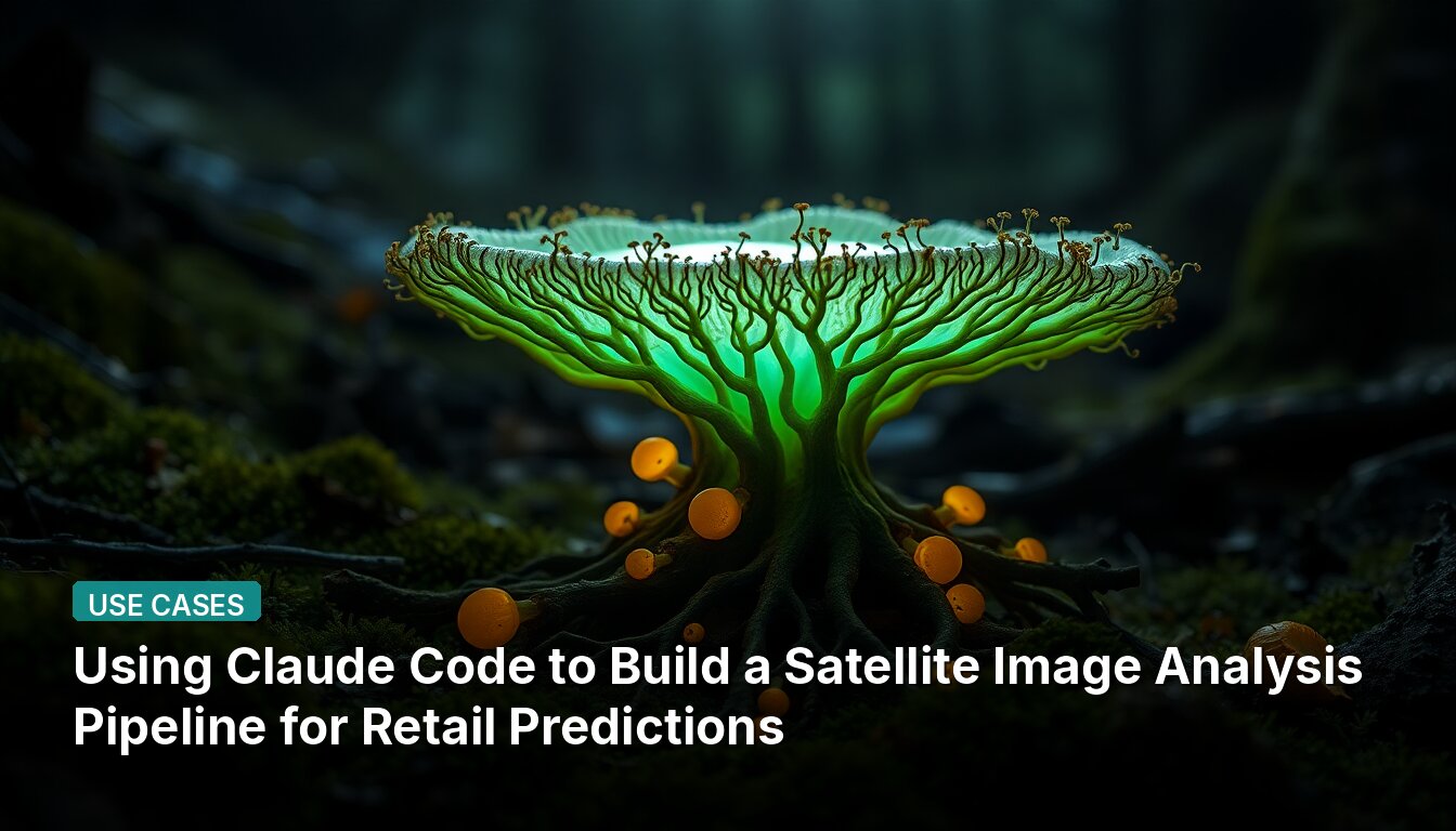Using Claude Code to Build a Satellite Image Analysis Pipeline for Retail Predictions