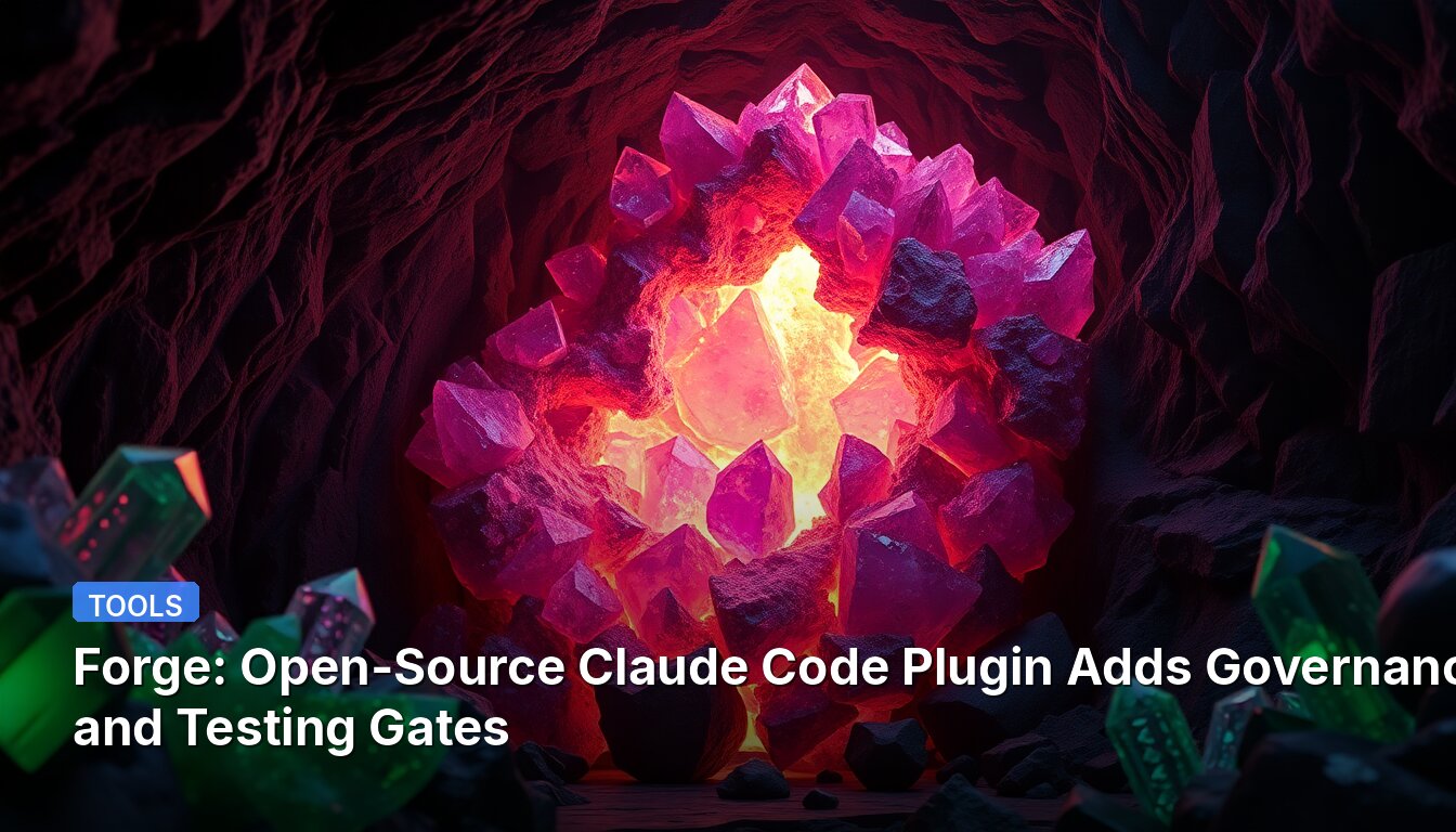 Forge: Open-Source Claude Code Plugin Adds Governance and Testing Gates