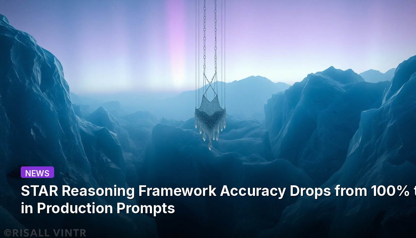 STAR Reasoning Framework Accuracy Drops from 100% to 0% in Production Prompts