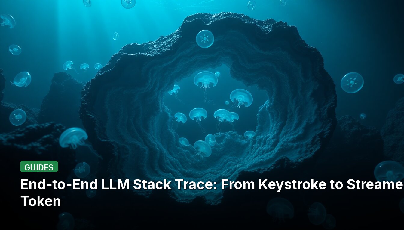 End-to-End LLM Stack Trace: From Keystroke to Streamed Token