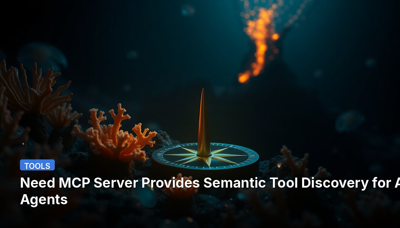 Need MCP Server Provides Semantic Tool Discovery for AI Agents