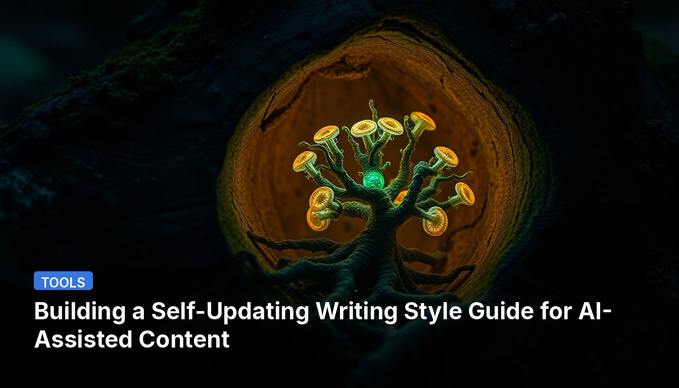 Building a Self-Updating Writing Style Guide for AI-Assisted Content