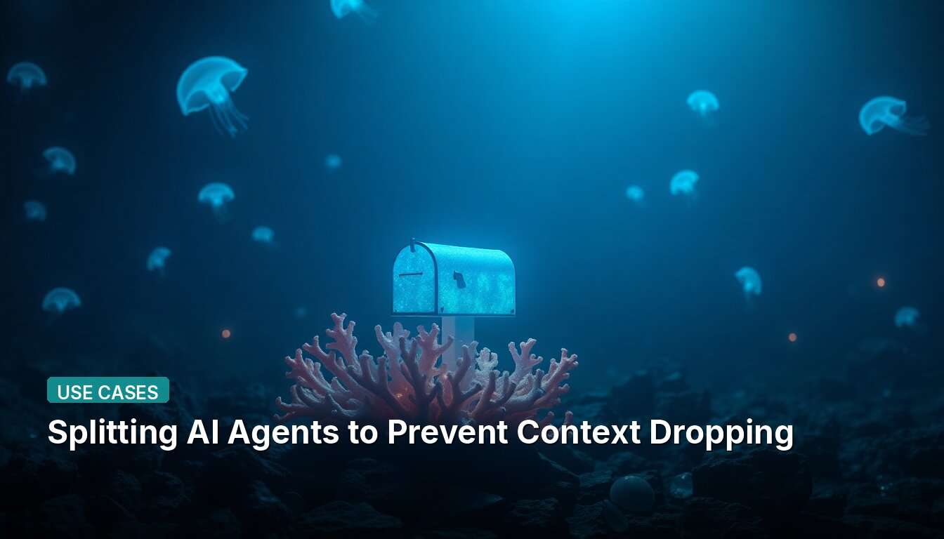 Splitting AI Agents to Prevent Context Dropping