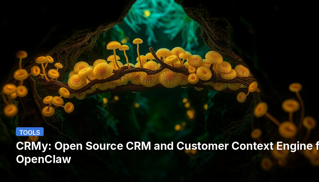 CRMy: Open Source CRM and Customer Context Engine for OpenClaw