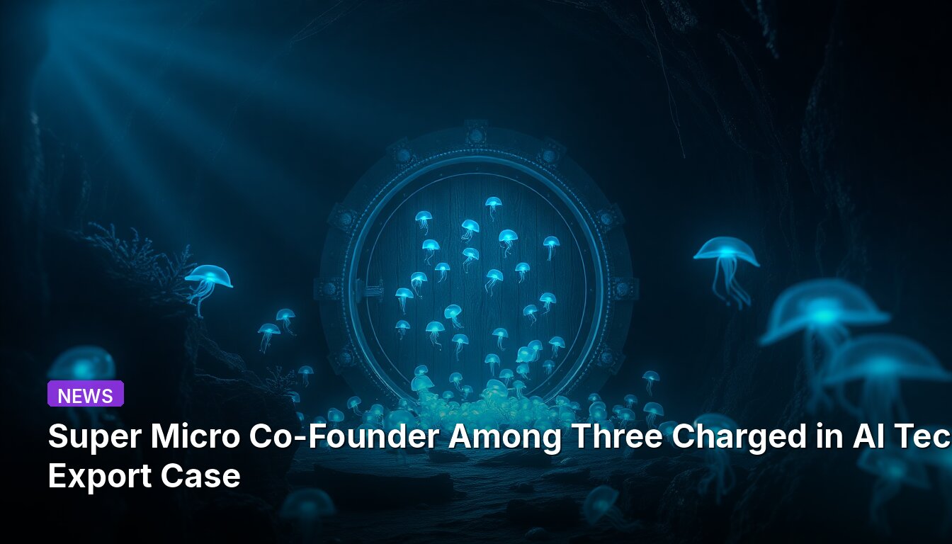 Super Micro Co-Founder Among Three Charged in AI Tech Export Case