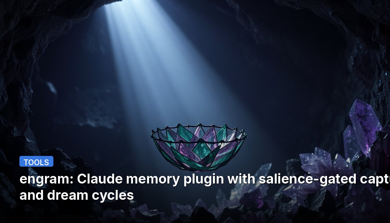 engram: Claude memory plugin with salience-gated capture and dream cycles