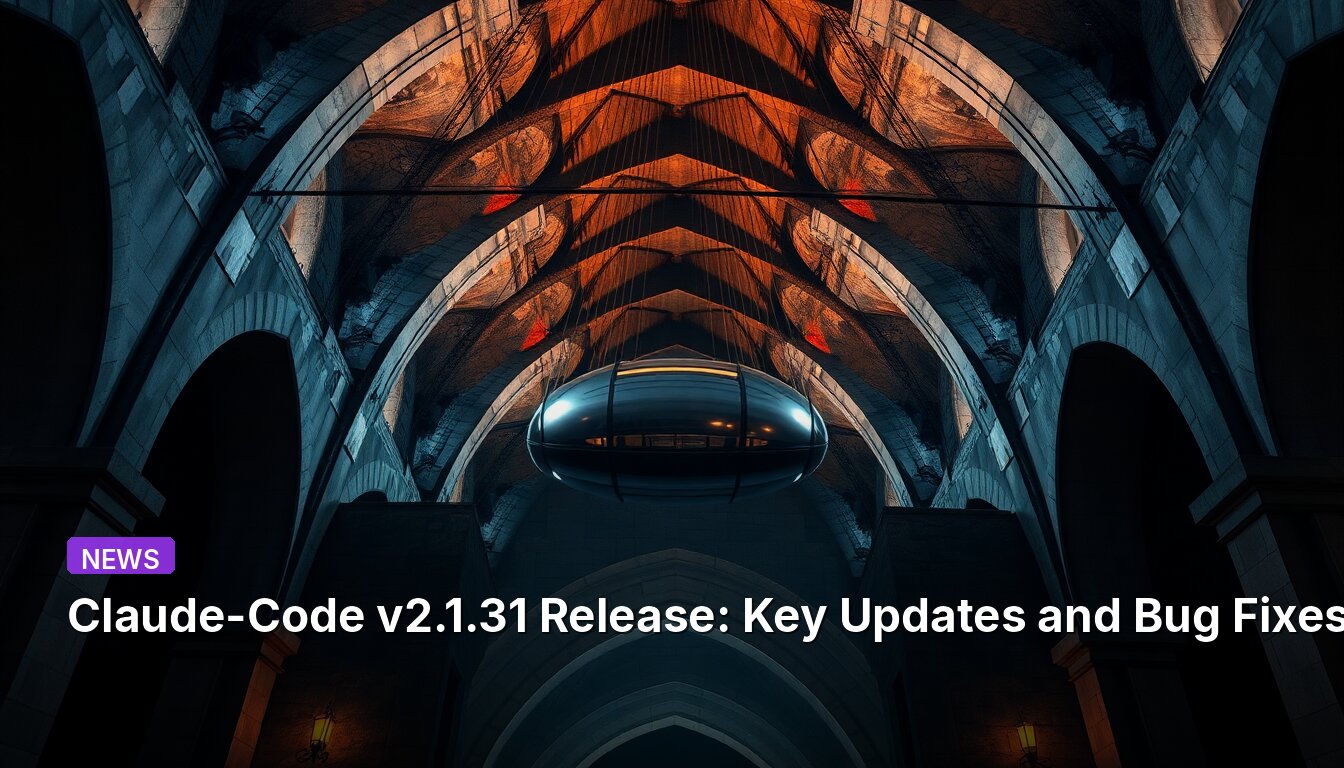 Claude-Code v2.1.31 Release: Key Updates and Bug Fixes