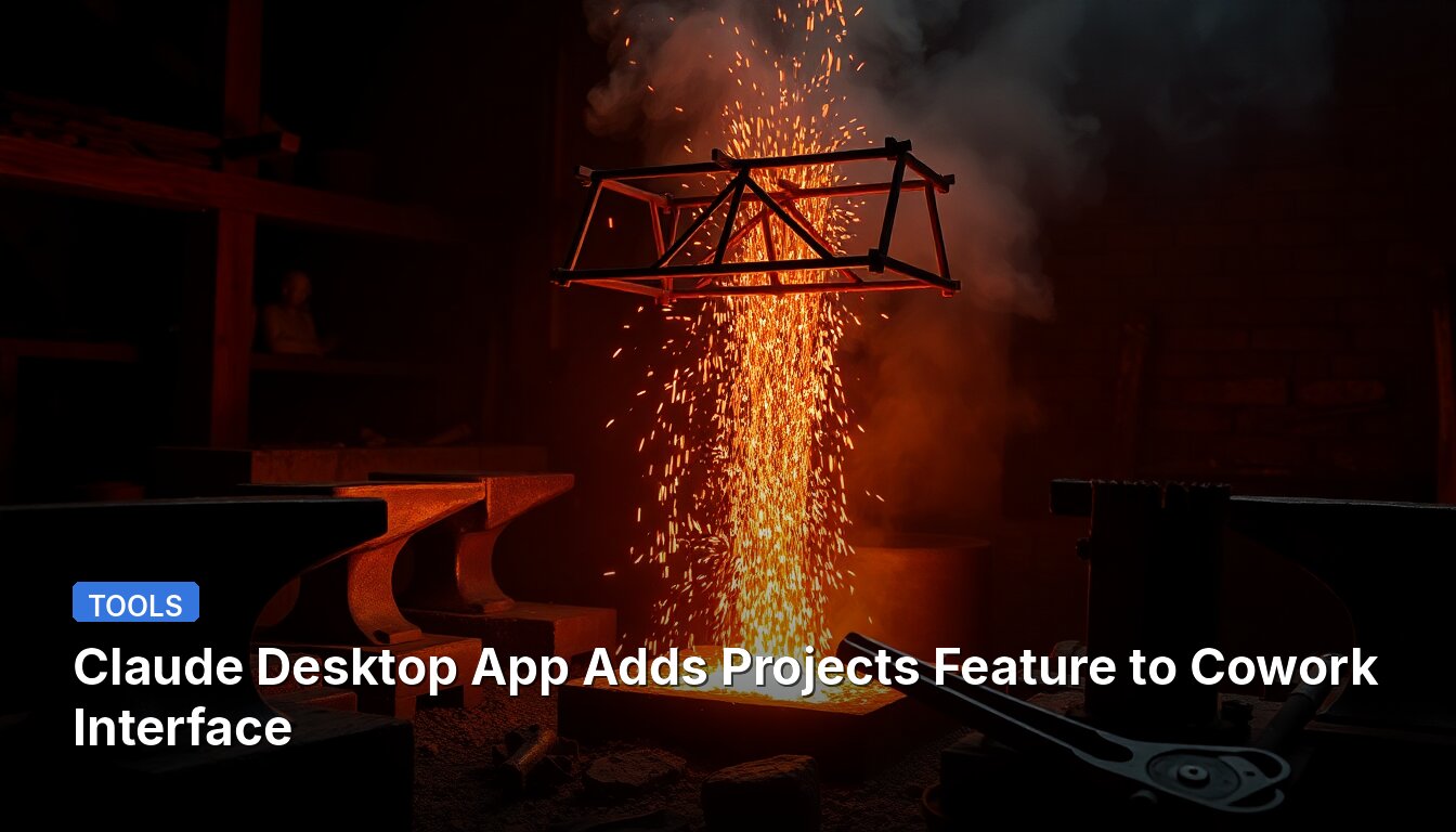 Claude Desktop App Adds Projects Feature to Cowork Interface