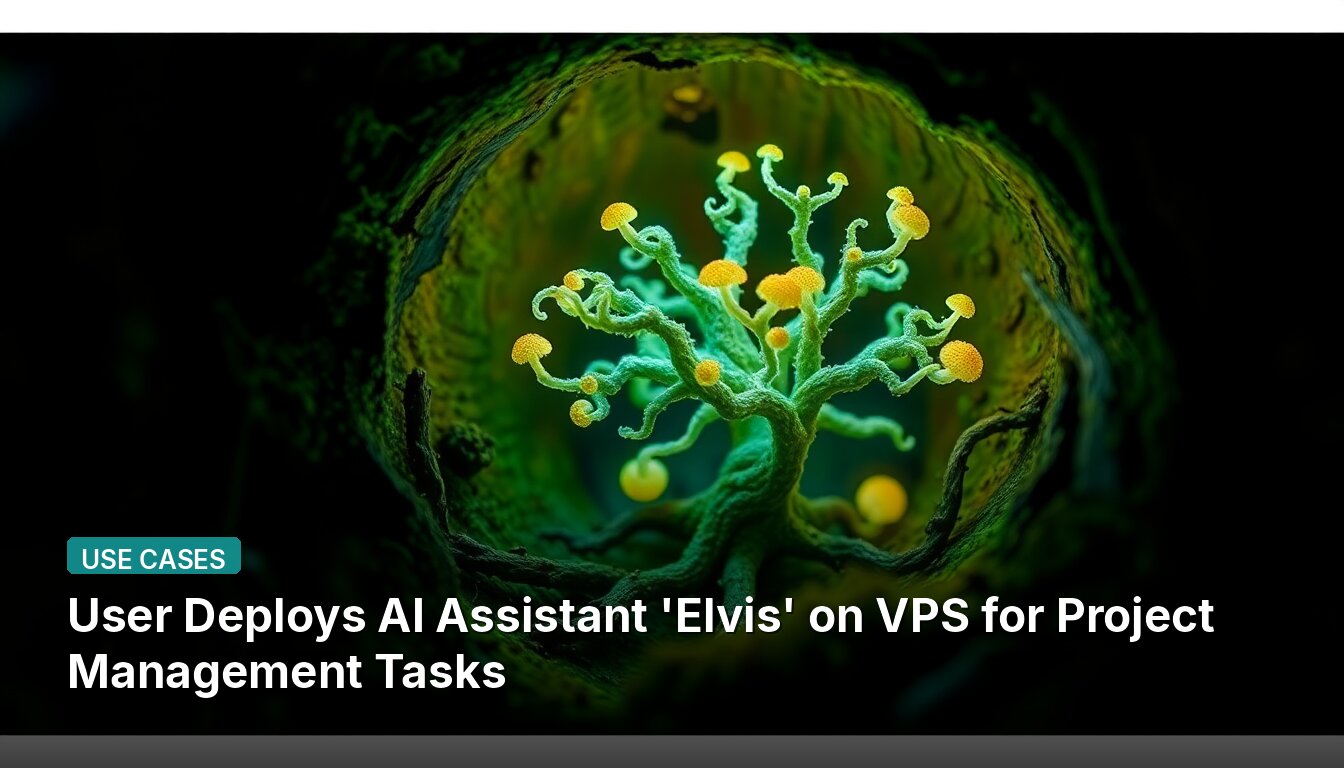 User Deploys AI Assistant 'Elvis' on VPS for Project Management Tasks