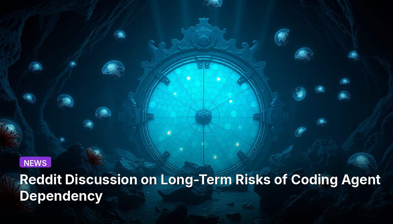 Reddit Discussion on Long-Term Risks of Coding Agent Dependency