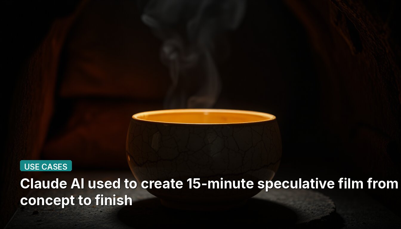 Claude AI used to create 15-minute speculative film from concept to finish