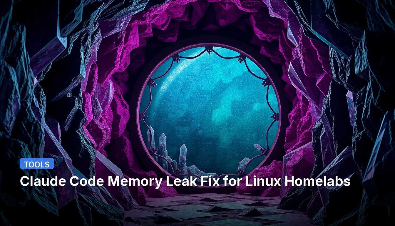 Claude Code Memory Leak Fix for Linux Homelabs
