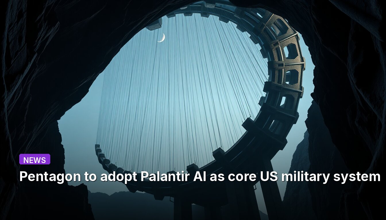 Pentagon to adopt Palantir AI as core US military system