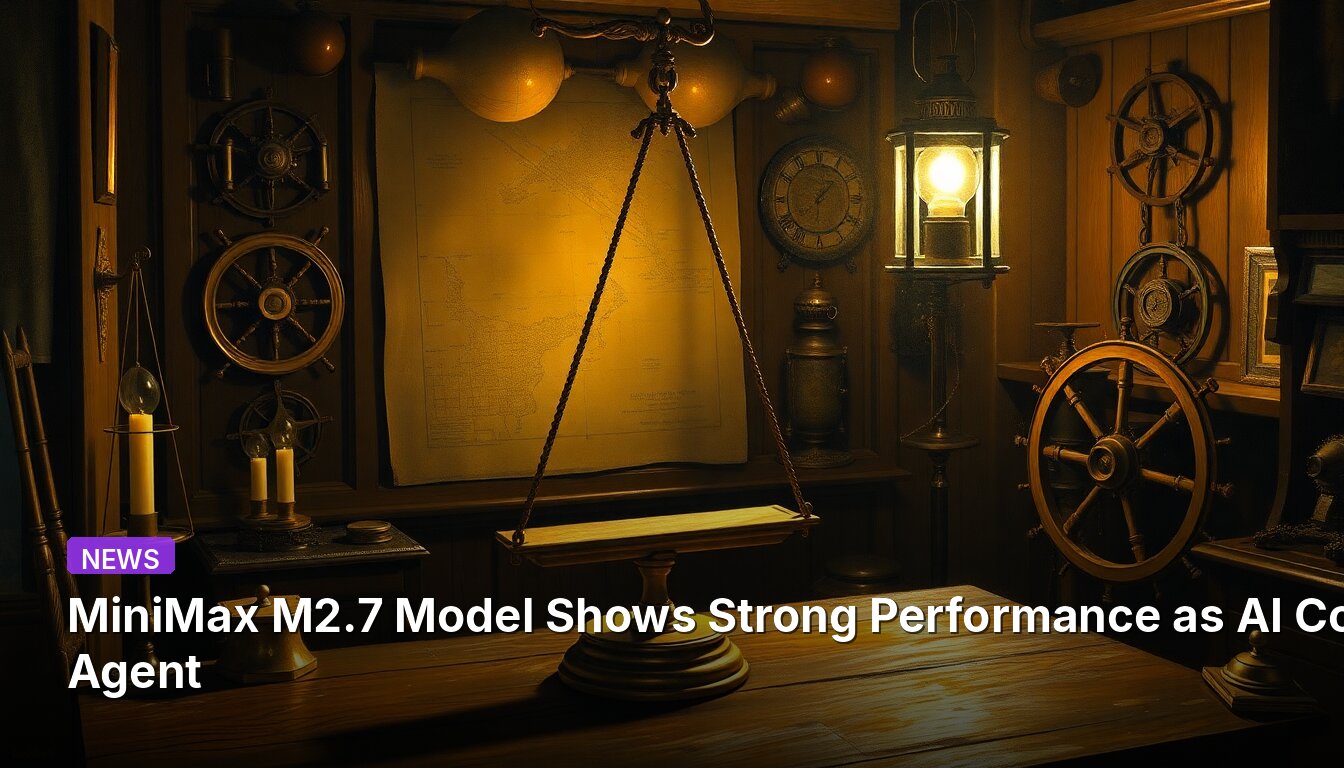 MiniMax M2.7 Model Shows Strong Performance as AI Coding Agent