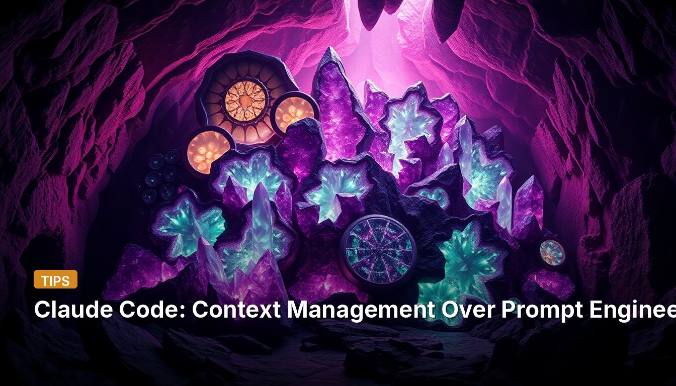 Claude Code: Context Management Over Prompt Engineering