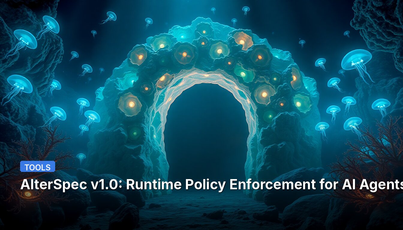 AlterSpec v1.0: Runtime Policy Enforcement for AI Agents