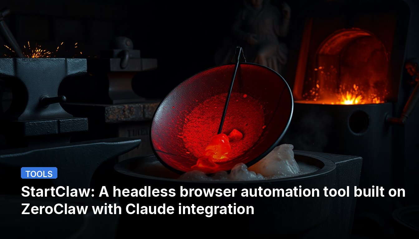 StartClaw: A headless browser automation tool built on ZeroClaw with Claude integration
