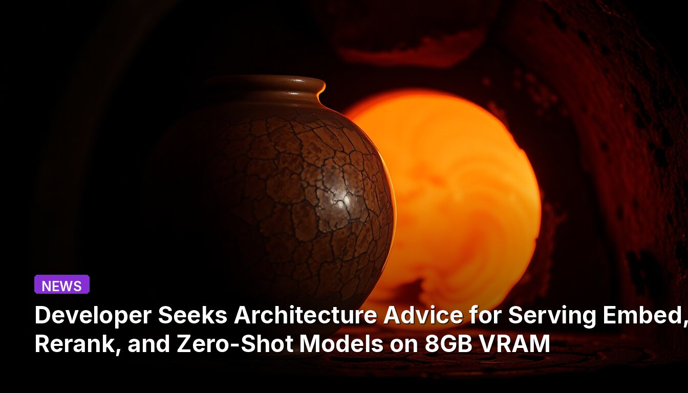 Developer Seeks Architecture Advice for Serving Embed, Rerank, and Zero-Shot Models on 8GB VRAM