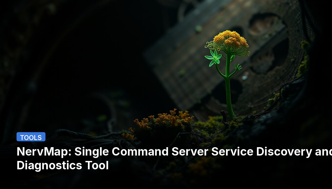 NervMap: Single Command Server Service Discovery and Diagnostics Tool