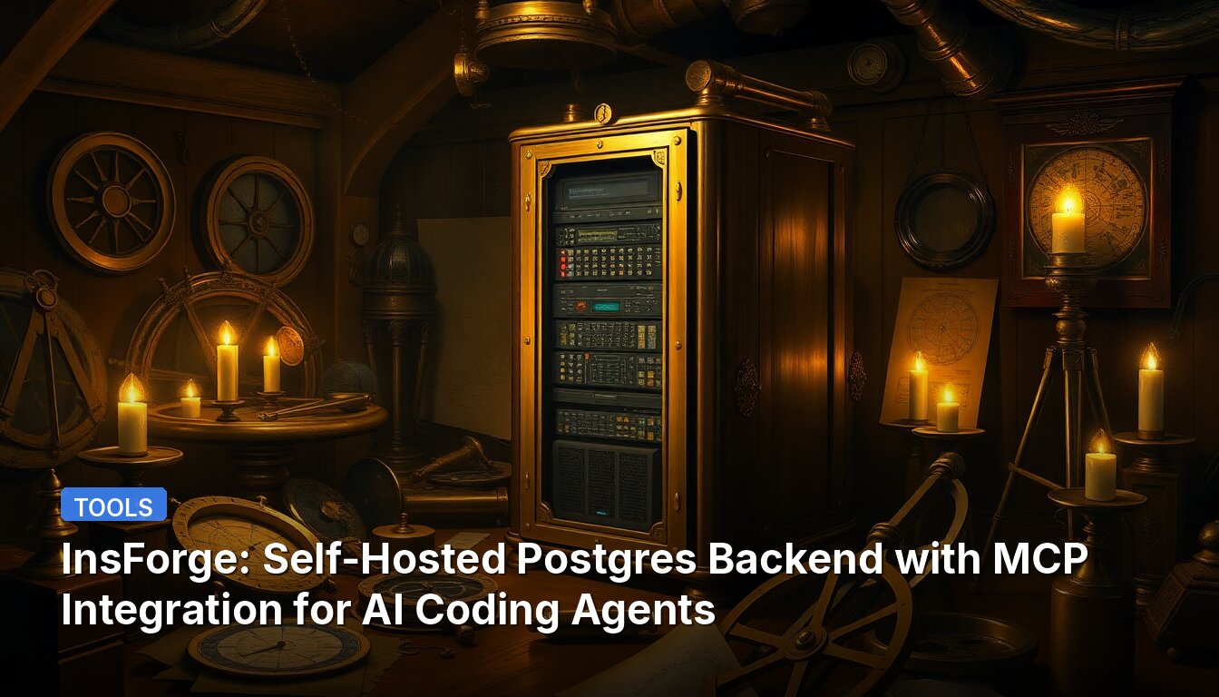 InsForge: Self-Hosted Postgres Backend with MCP Integration for AI Coding Agents