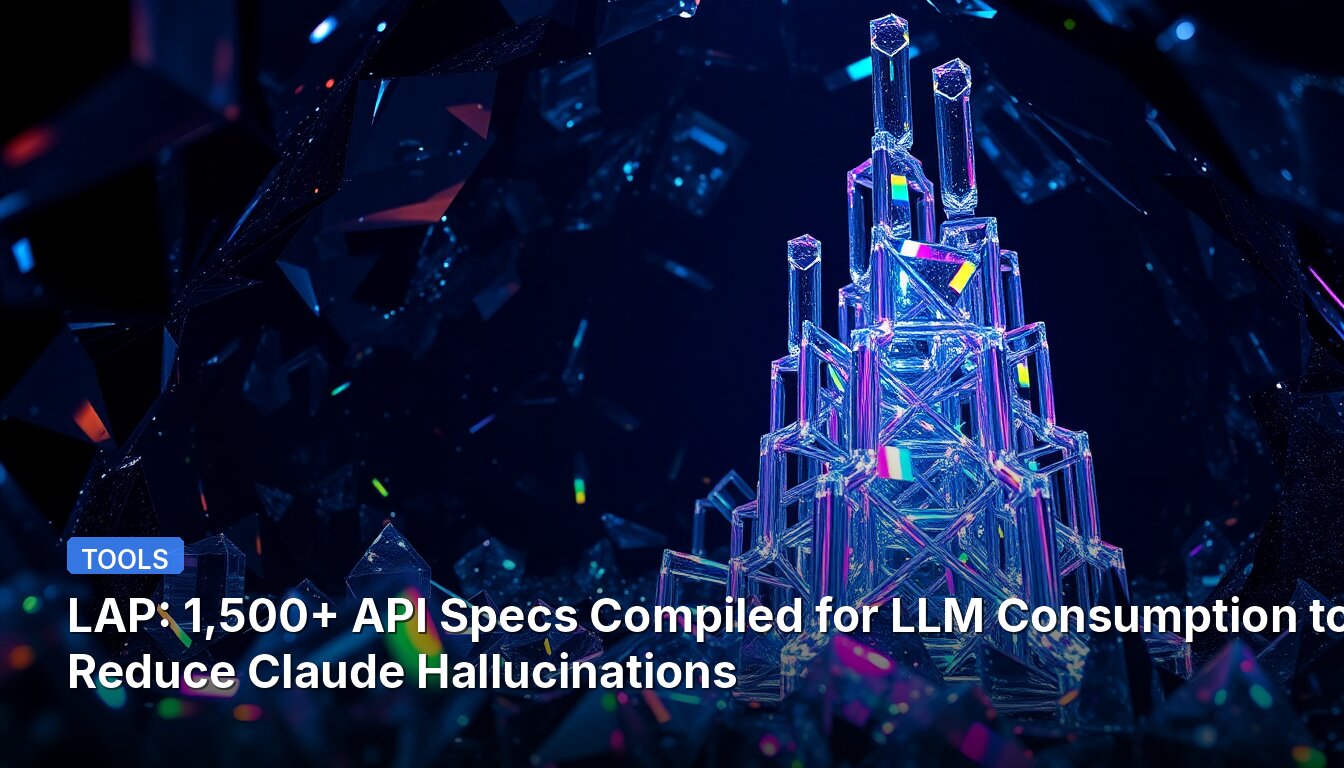 LAP: 1,500+ API Specs Compiled for LLM Consumption to Reduce Claude Hallucinations