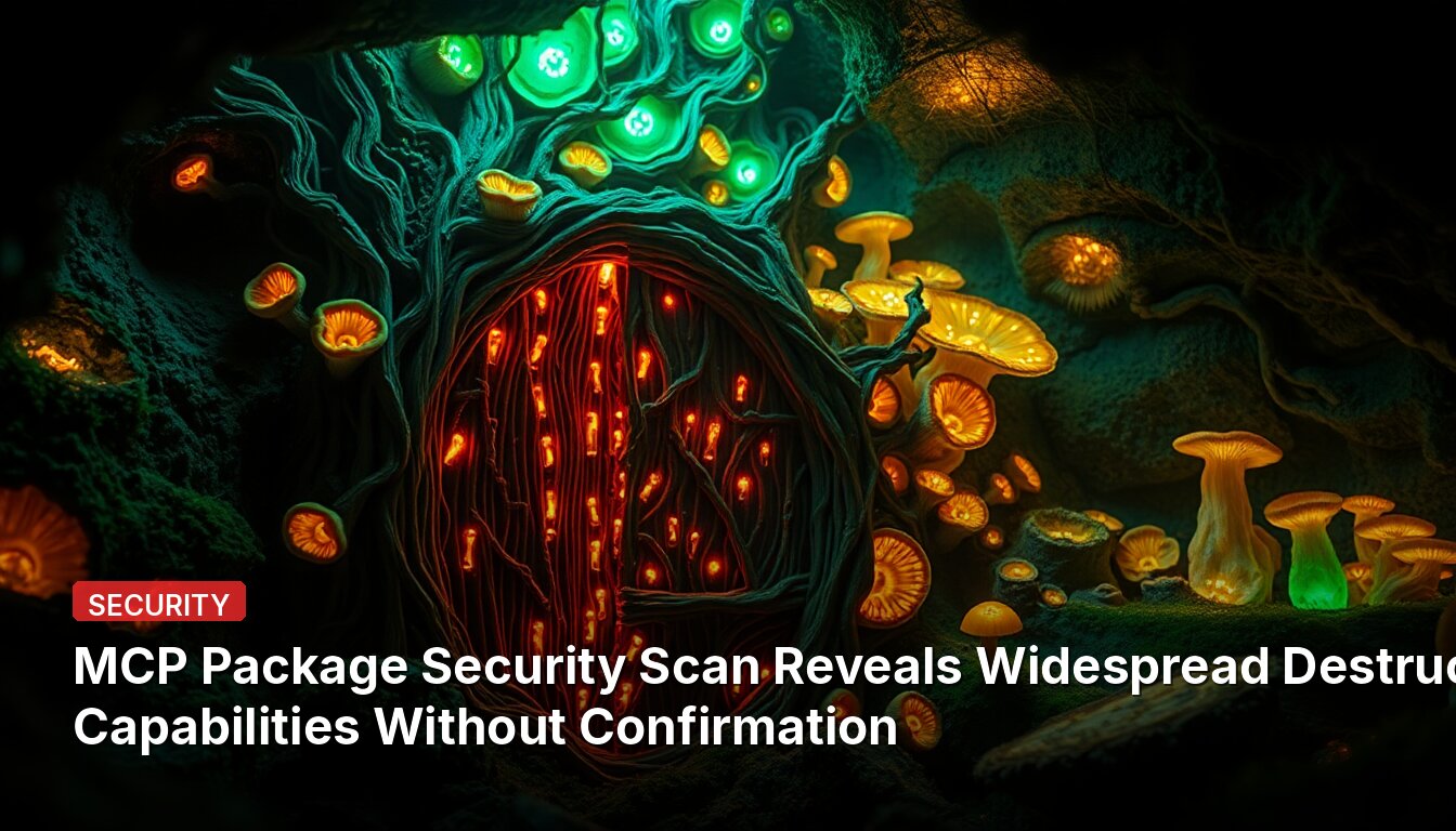 MCP Package Security Scan Reveals Widespread Destructive Capabilities Without Confirmation