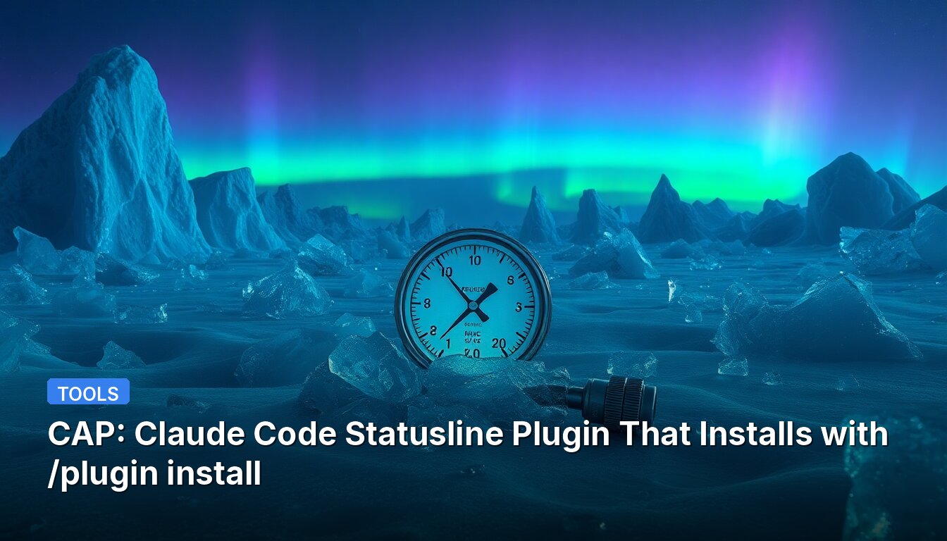 CAP: Claude Code Statusline Plugin That Installs with /plugin install