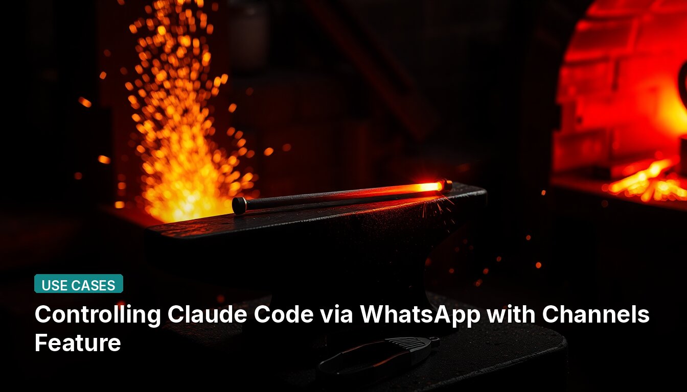 Controlling Claude Code via WhatsApp with Channels Feature
