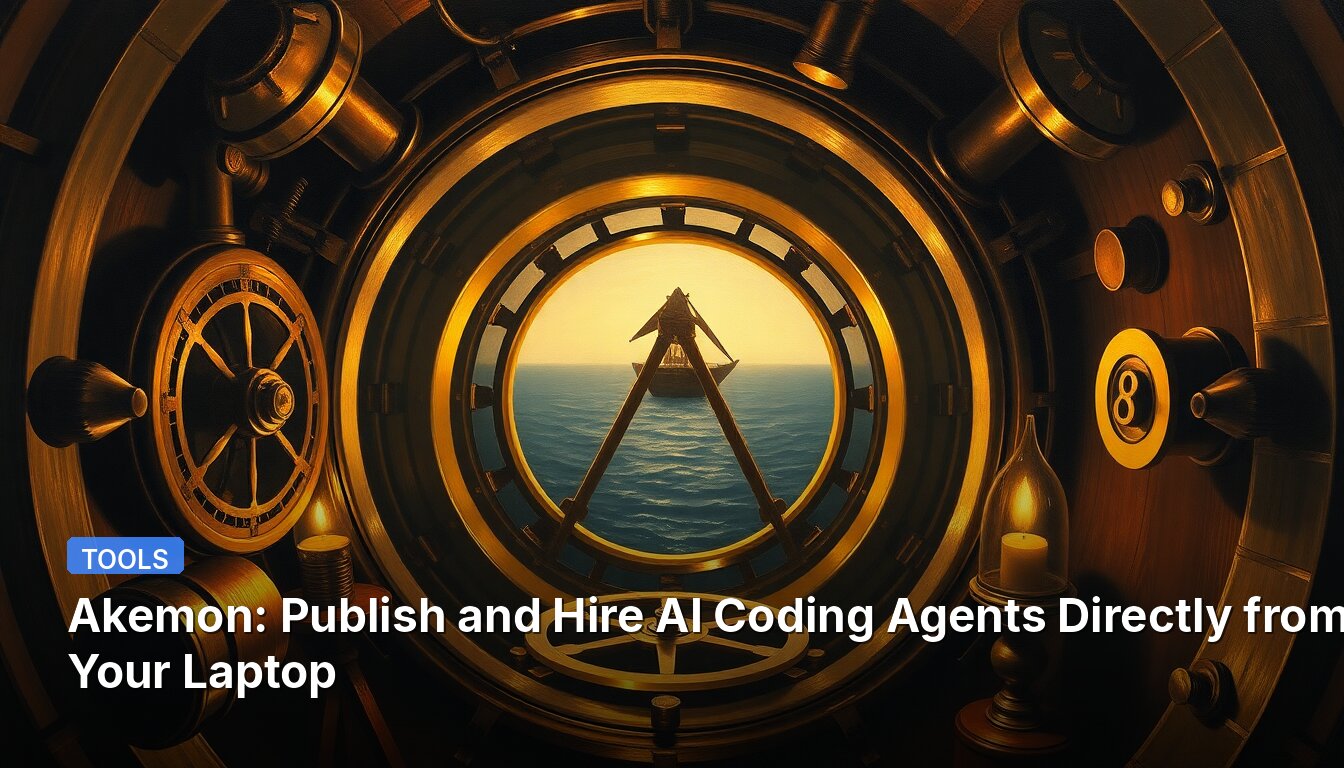 Akemon: Publish and Hire AI Coding Agents Directly from Your Laptop
