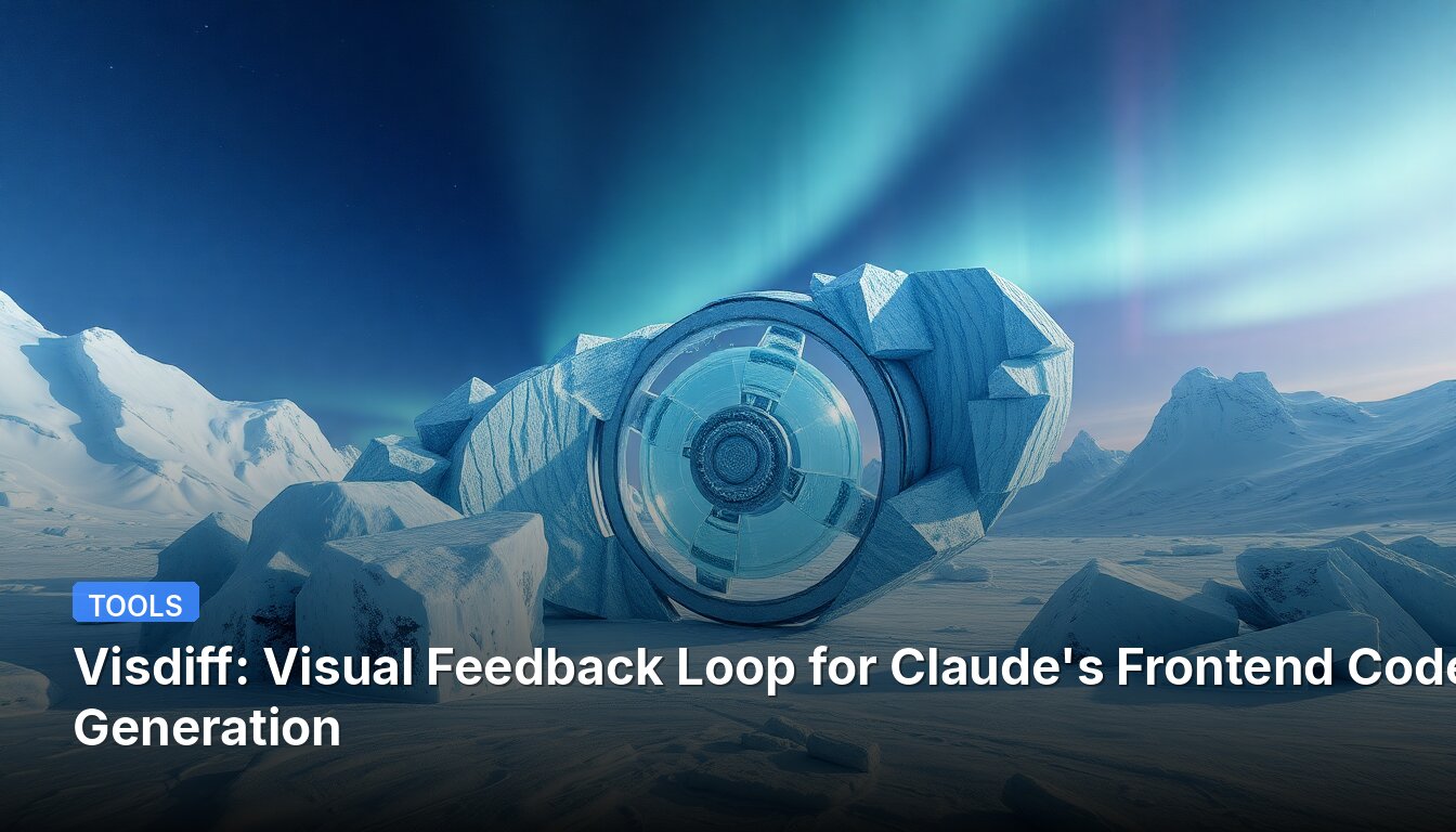 Visdiff: Visual Feedback Loop for Claude's Frontend Code Generation